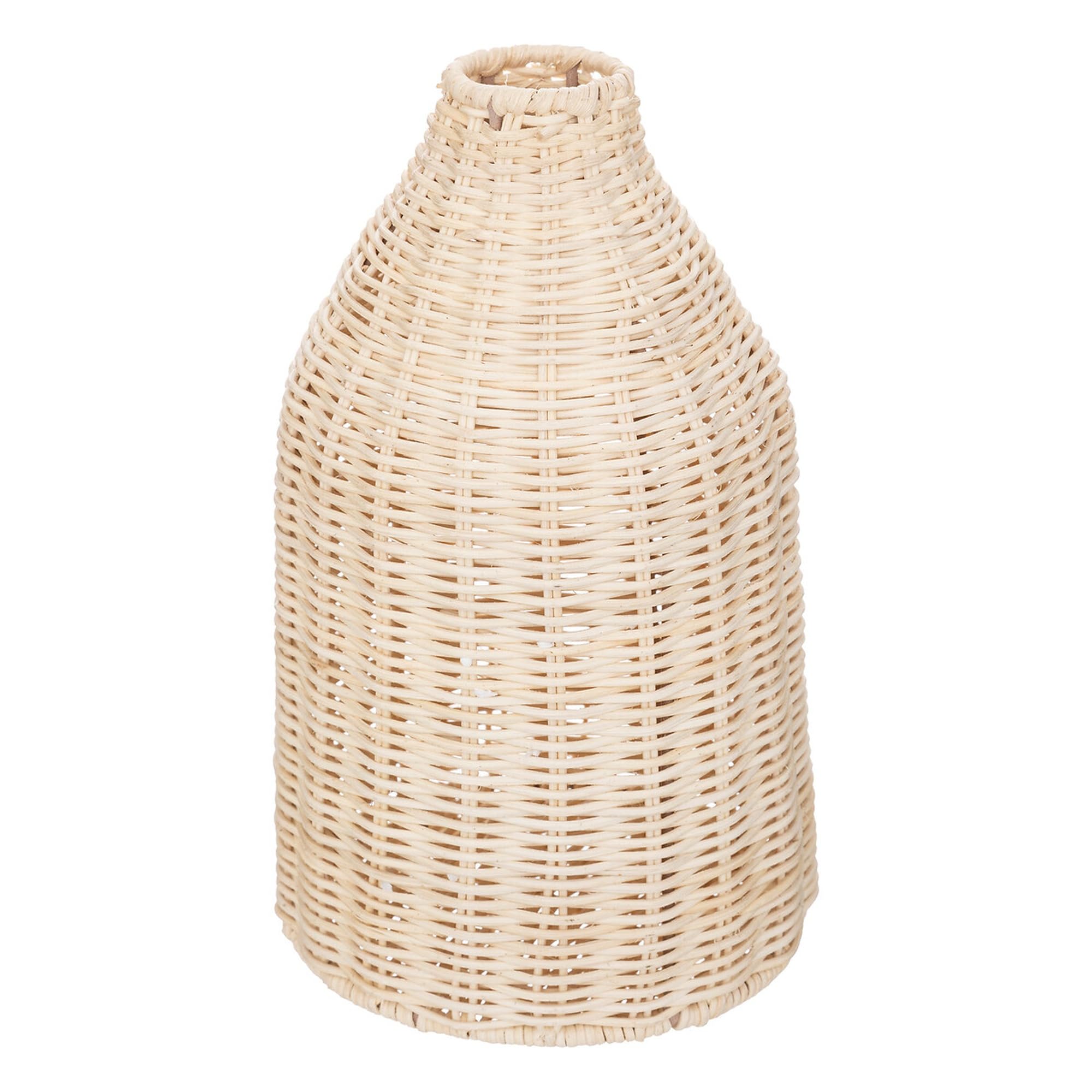 Jarrón Sea View de Metal y ratán H26 cm