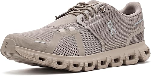 On Women's Cloud 6 Sneakers, Cinder/Fog, 10 Medium US