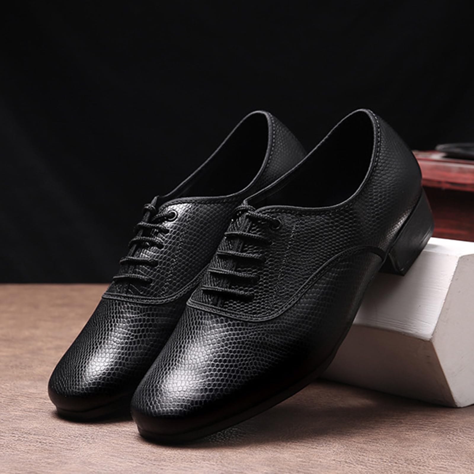 Scarpe Allenamento Salsa Tango Uomo,Uomini Ballroom Sneakers,Scarpe Ballo Uomo Salsa,Antiscivolo E Durevole,Adatto per Quickstep,Latino,Tango,Valzer,Foxtrot,Rumba