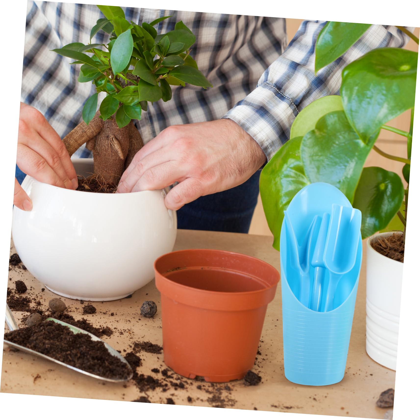 BESPORTBLE 5sets Giardinaggio Utensili Pratici Per Scavare e Trasplantare Design e
