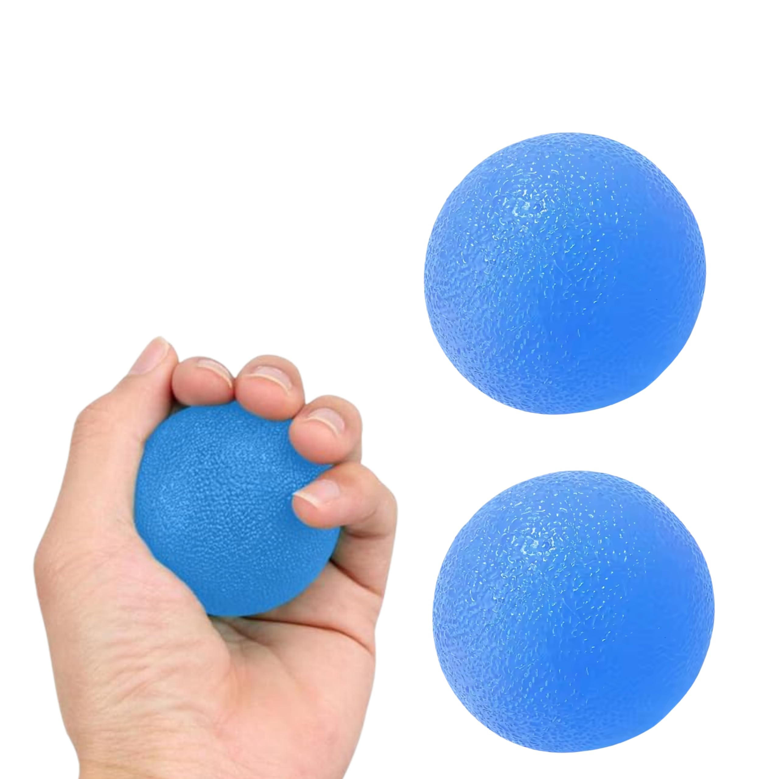 Wonder Care Stress Ball - Gel Exercise Sphere for Stress Relief Physiotherapy | Squeeze Grip for Hand Therapy, Physio Gel Tool for Arthritis, Finger and Wrist Hand Exercise