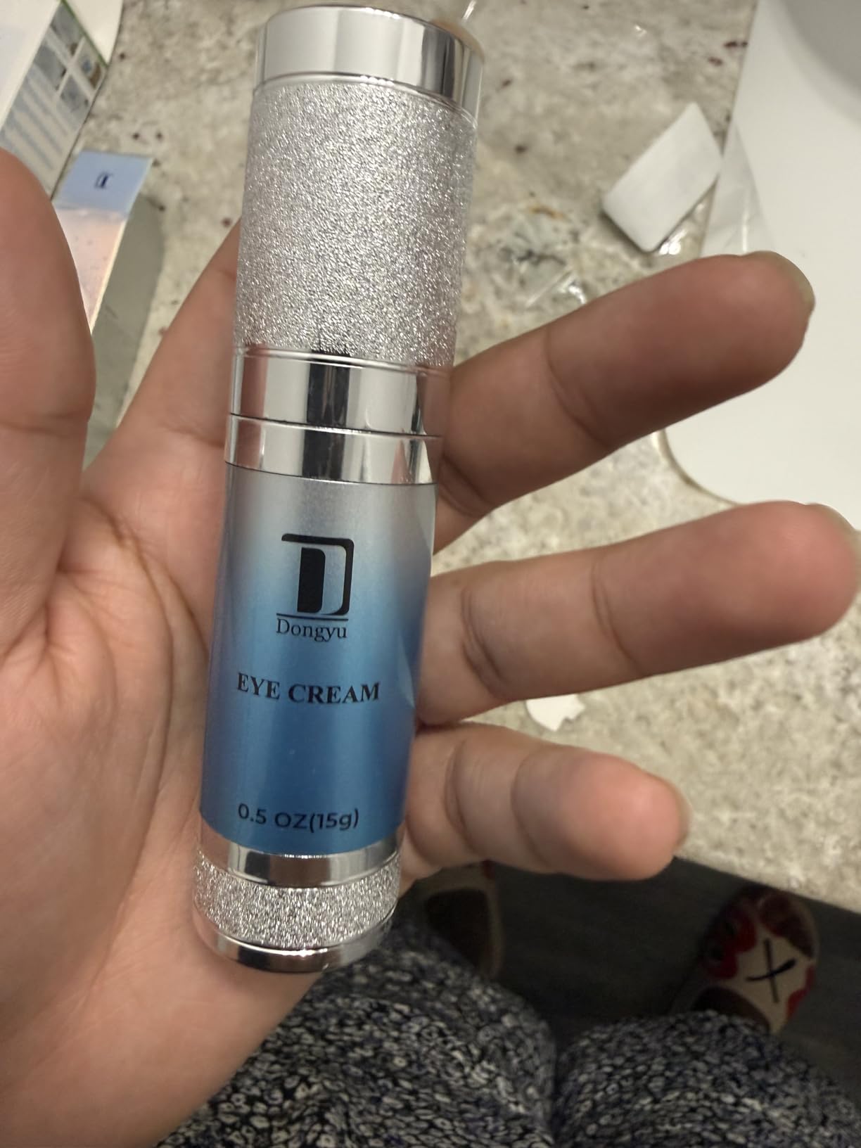 RONKIE Instant Eye Lift Serum: Visible Firming in 2-3 Minutes Helps Reduce Under Eye Bags and Wrinkles & Morning Puffiness - Advanced Tightening Formula Gentle on Mature Skin 0.5 Fl Oz