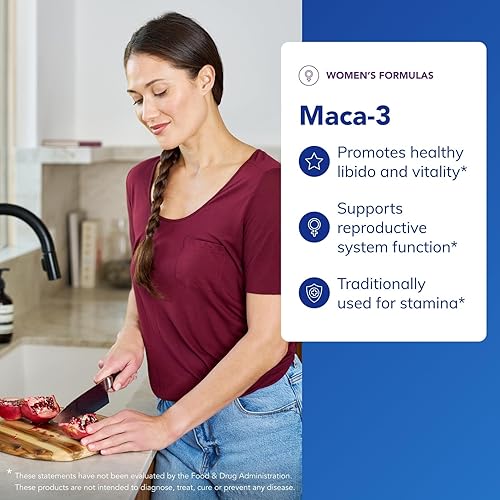 Miniatura 3 de Pure Encapsulations Maca-3  Suplemento hipoalergénico promueve la libido saludable y la función del sistema reproductivo  120 cápsulas