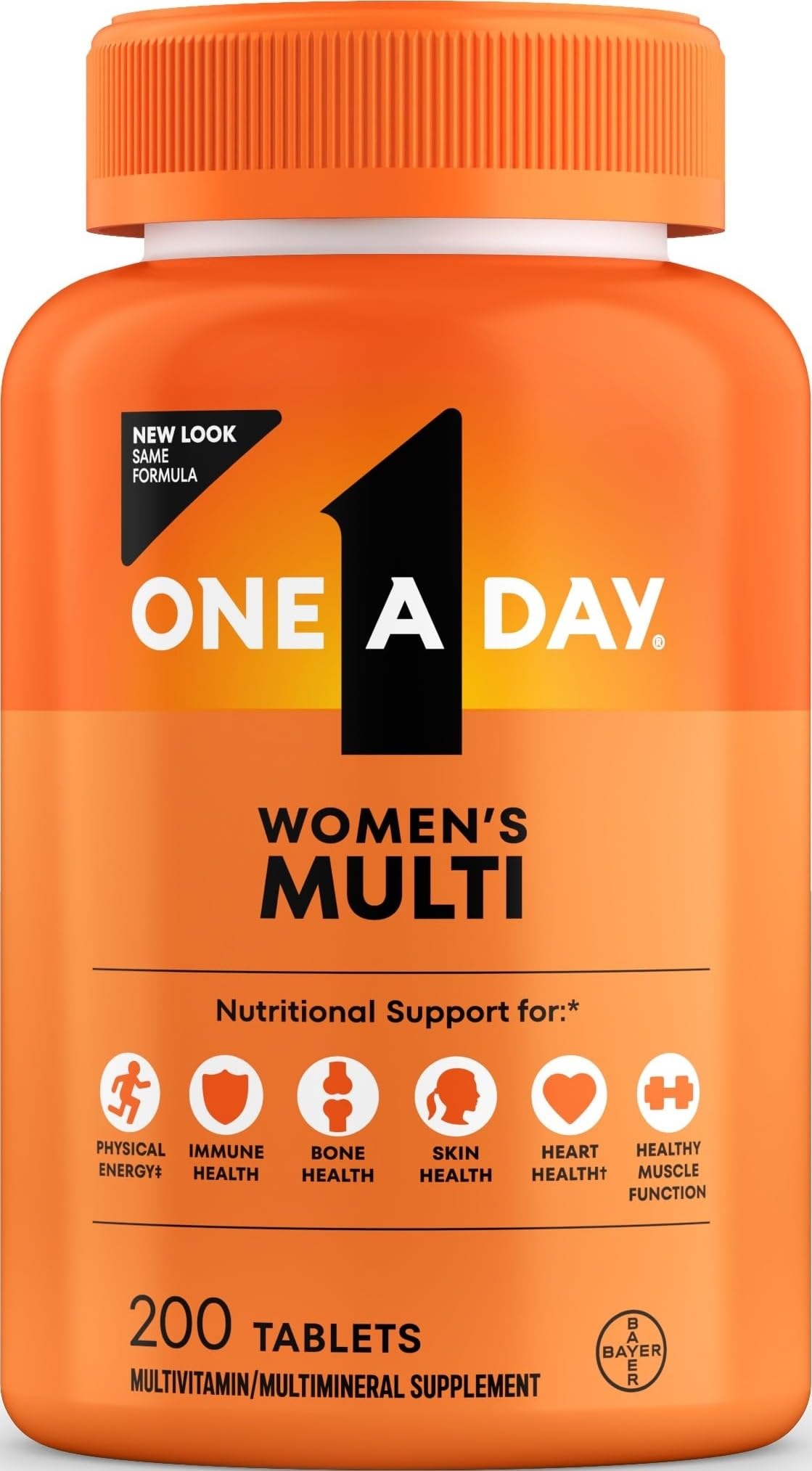 One A Day Multivitamin for Women- Daily Vitamins for Woman with Biotin, Calcium, Folic Acid, Iron & Zinc, Complete Women’s Vi