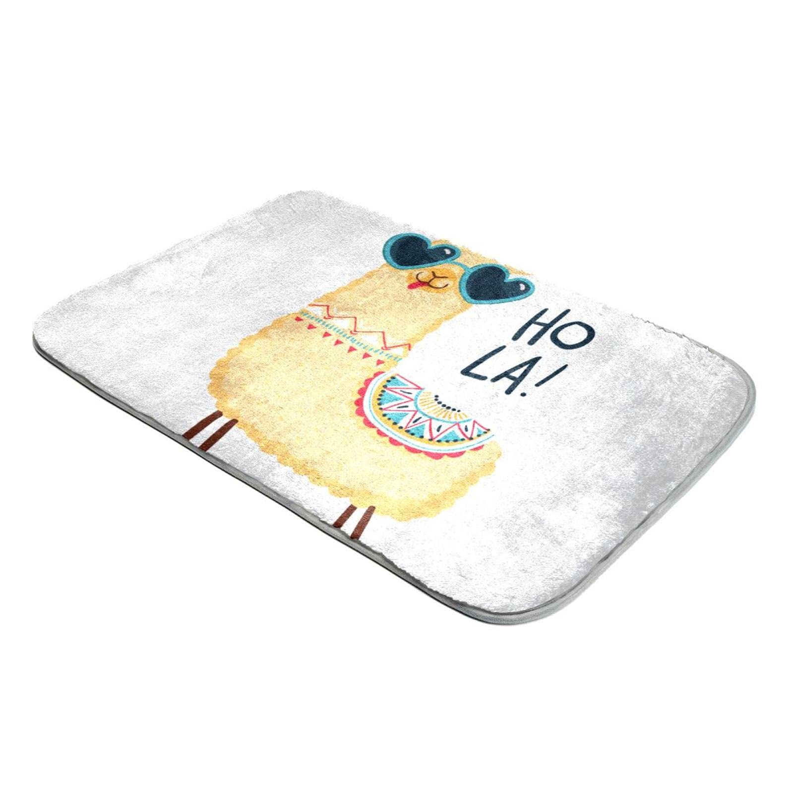 Tapis fausse fourrure lama pour créer un coin lecture cocooning