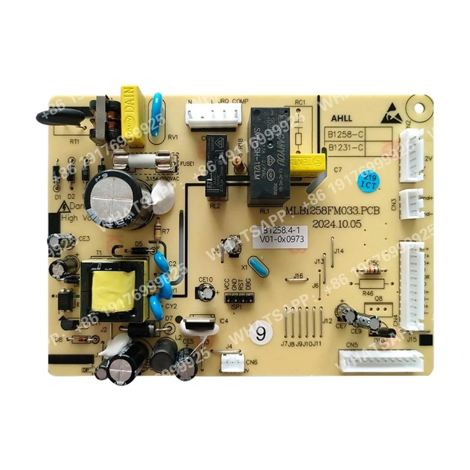 Carte Mère De Commande De Réfrigérateur Stop Fluctuations Meiling
