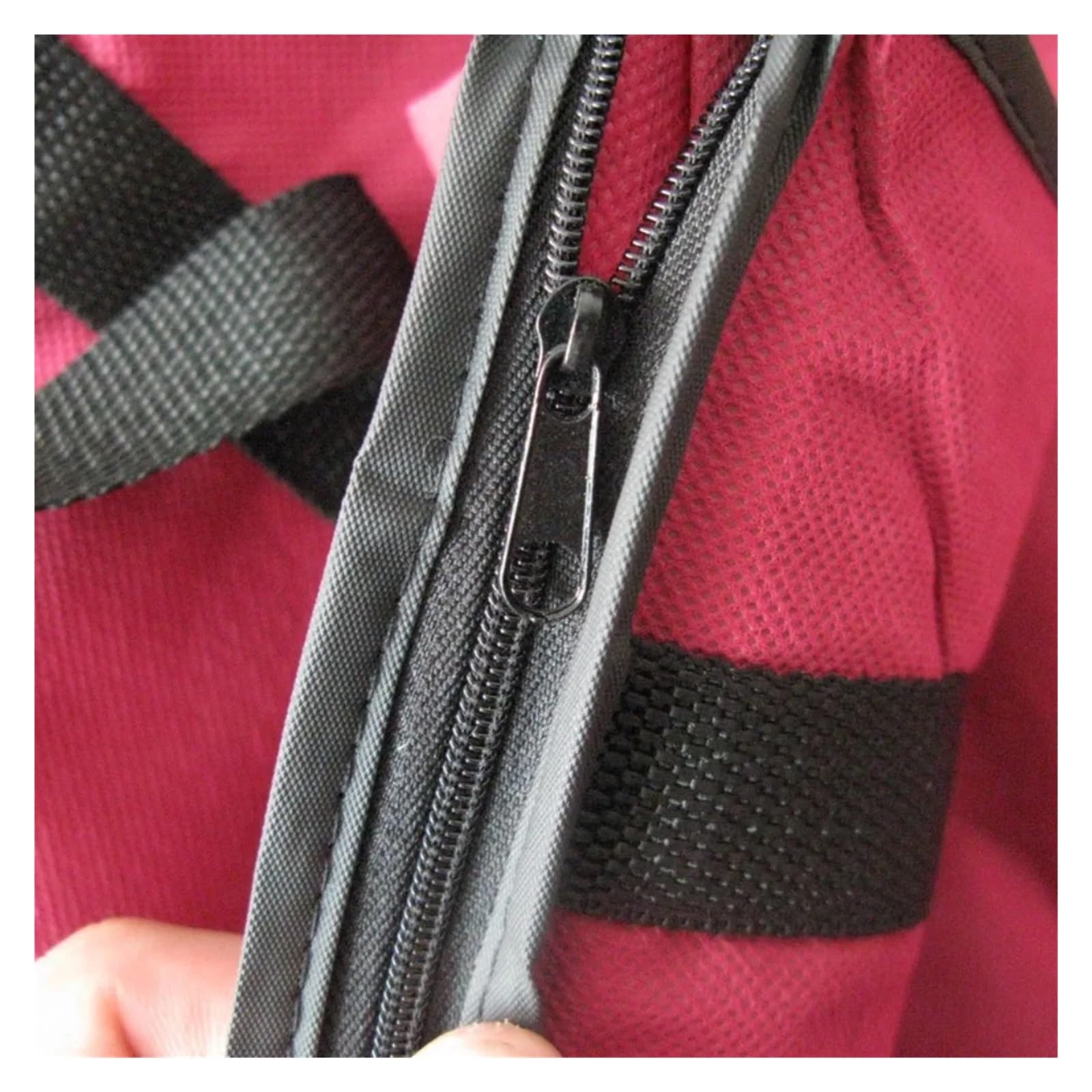 2 uds 150cm vestido cubierta antipolvo plegable bolsa protectora de almacenamiento ropa traje(Coffee)