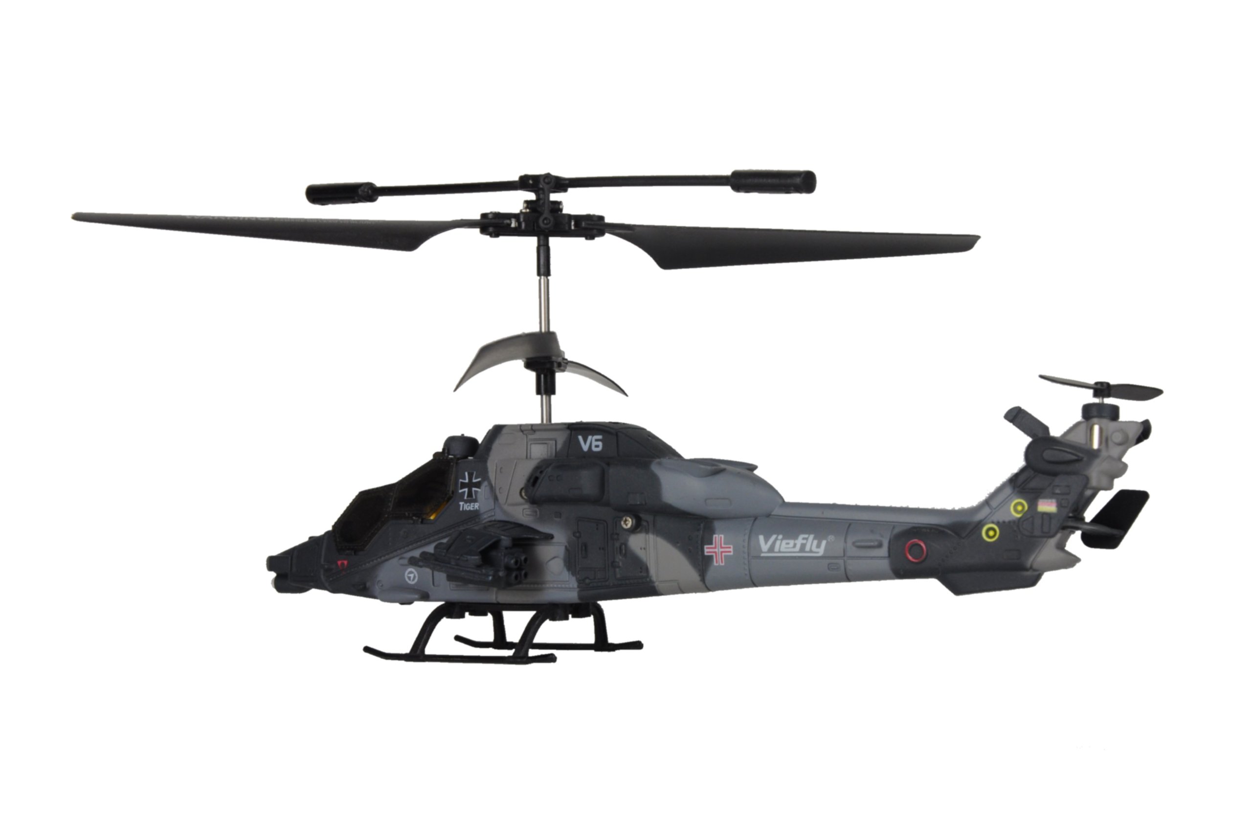 Amewi 25094 - Eurocopter Tiger, Elicottero radiocomandato a 3 canali con giroscopio
