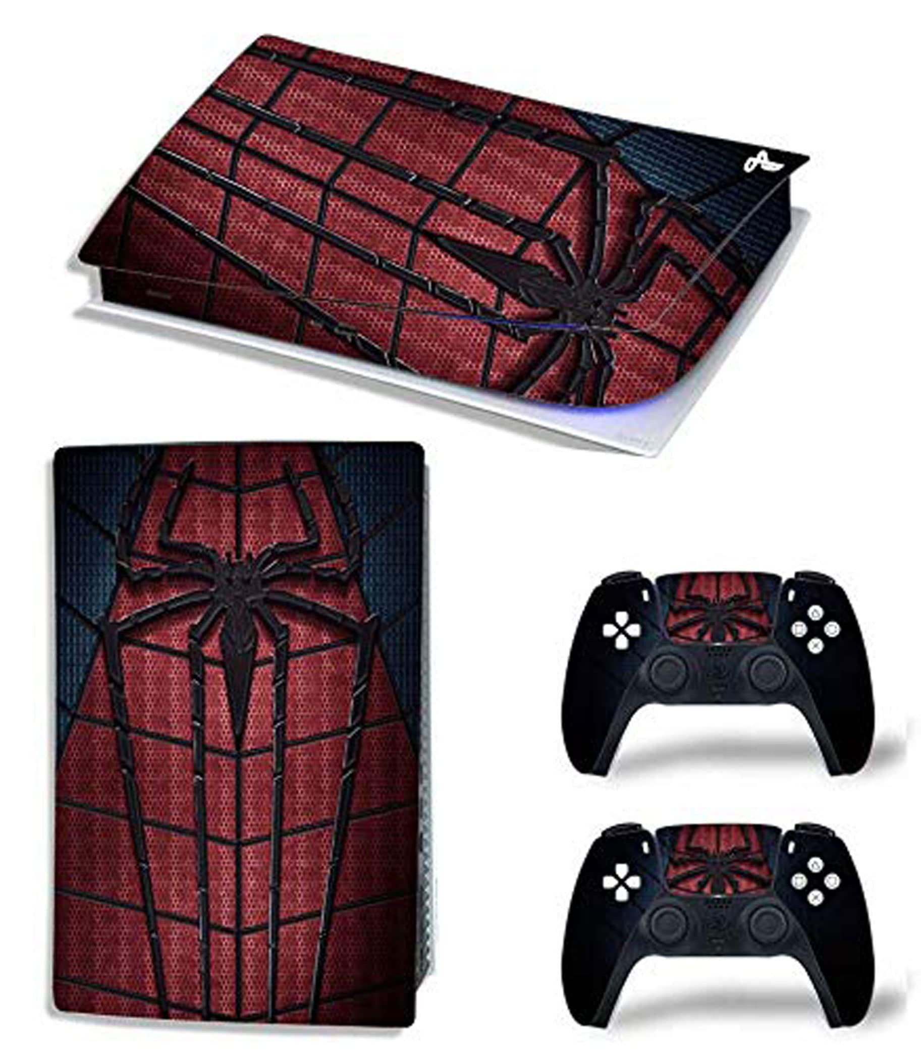 ELTON PS5 Skin Protective Wrap Cover Vinyl Sticker Decals for PlayStation 5 Disk Version Console and Two Dual Sense 5 Sticker Skins Black PS5 Skin Console and Controller design174 [video game] (B08YWSWSW5) Amazon Price History, Amazon Price Tracker
