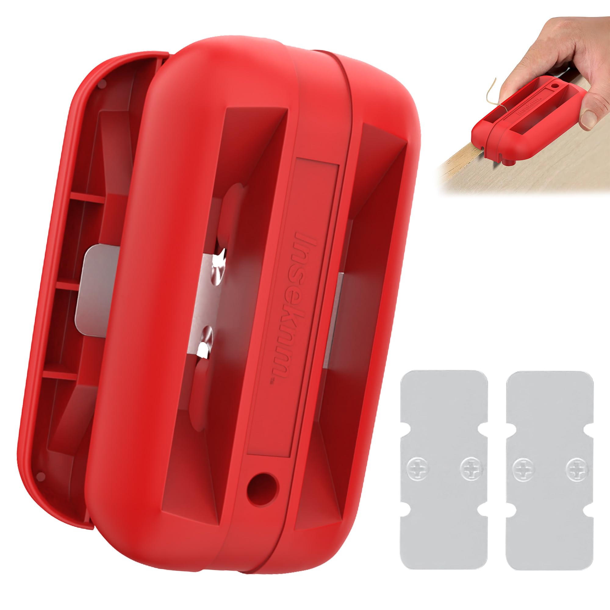Air Elastic Trimmer with Carbon Steel Blades, Edge Banding Trimmer for All Directions