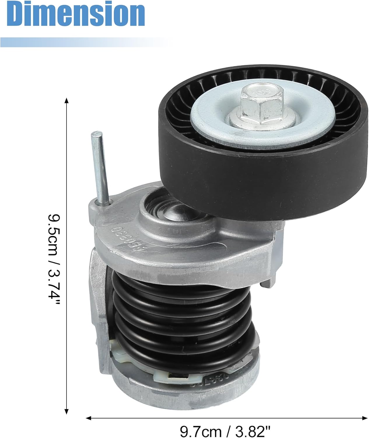 X AUTOHAUX Engine Belt Tensioner Pulley Assembly Serpentine Tensioner for Volkswagen Golf 2010-2014 for Volkswagen Jetta 2009-2014 No.038903315AH/03L145276