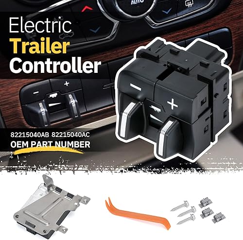 Miniatura 2 de Hypertune Kit de módulo de control de freno de remolque para 16-18 Ram 1500 2500 3500 4500 5500 Controlador eléctrico integrado de remolque