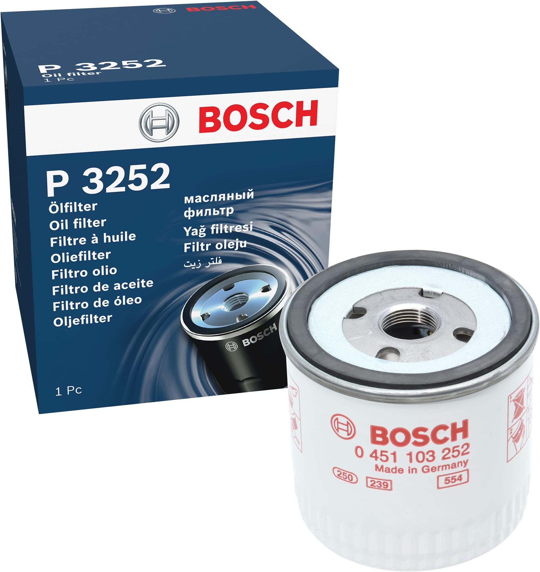 Bosch P3252 - Oil Filter Car