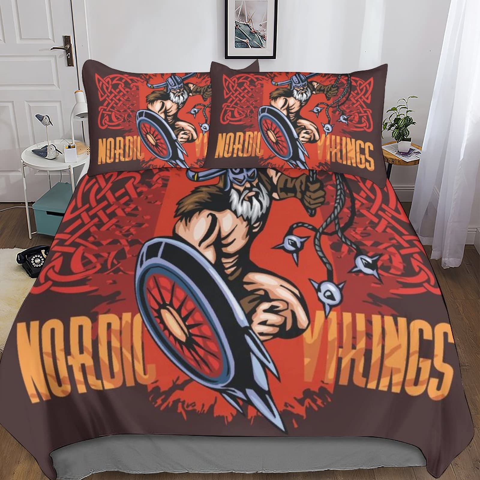Parure de lit enfant 3D avec housse de couette double 200x200cm dessin animé