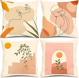 modern art pillows