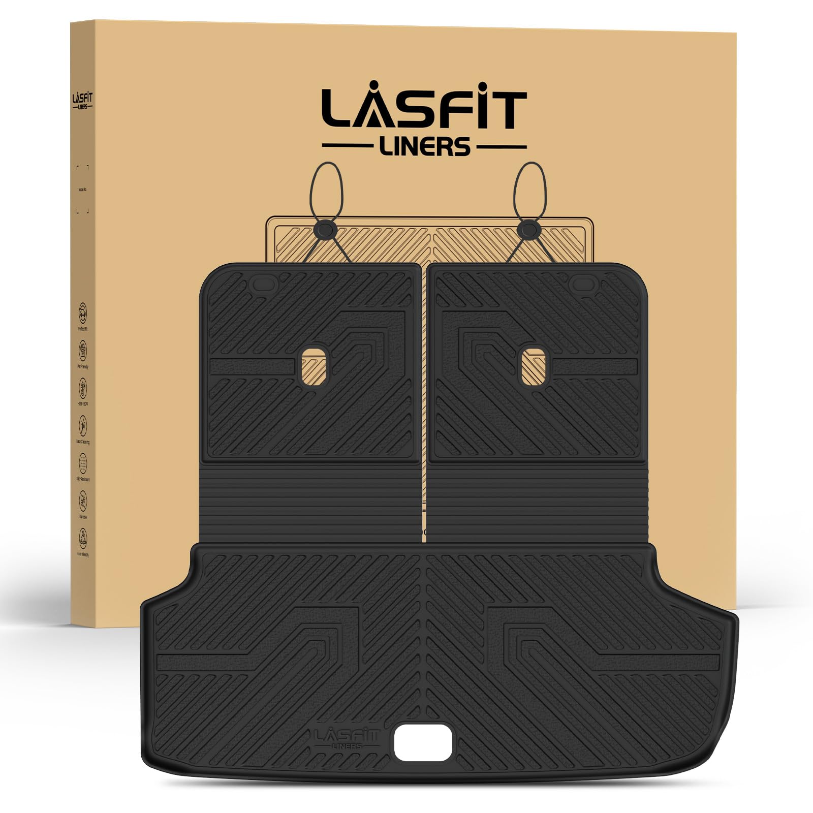 LASFIT Cargo Mats for Hyundai Ioniq 9 2026