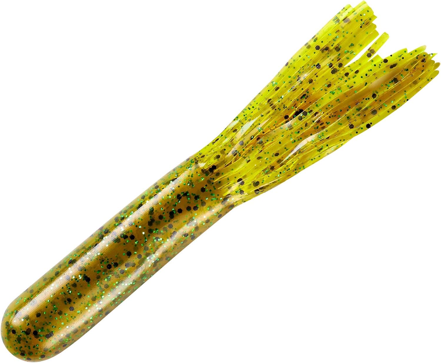YUM Tube Soft Plastic Bass Fishing Lure - Designed Specifically for Bass, 4 Inch Length, 6 per Pack