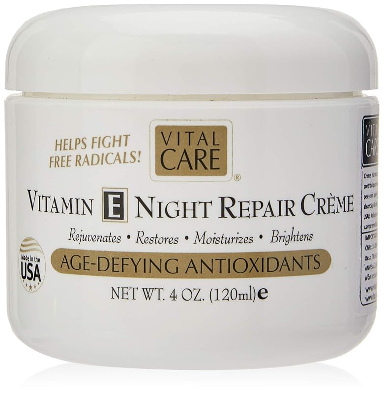 Creme noturno Vital Care com vitamina E e mangostão, 120 g