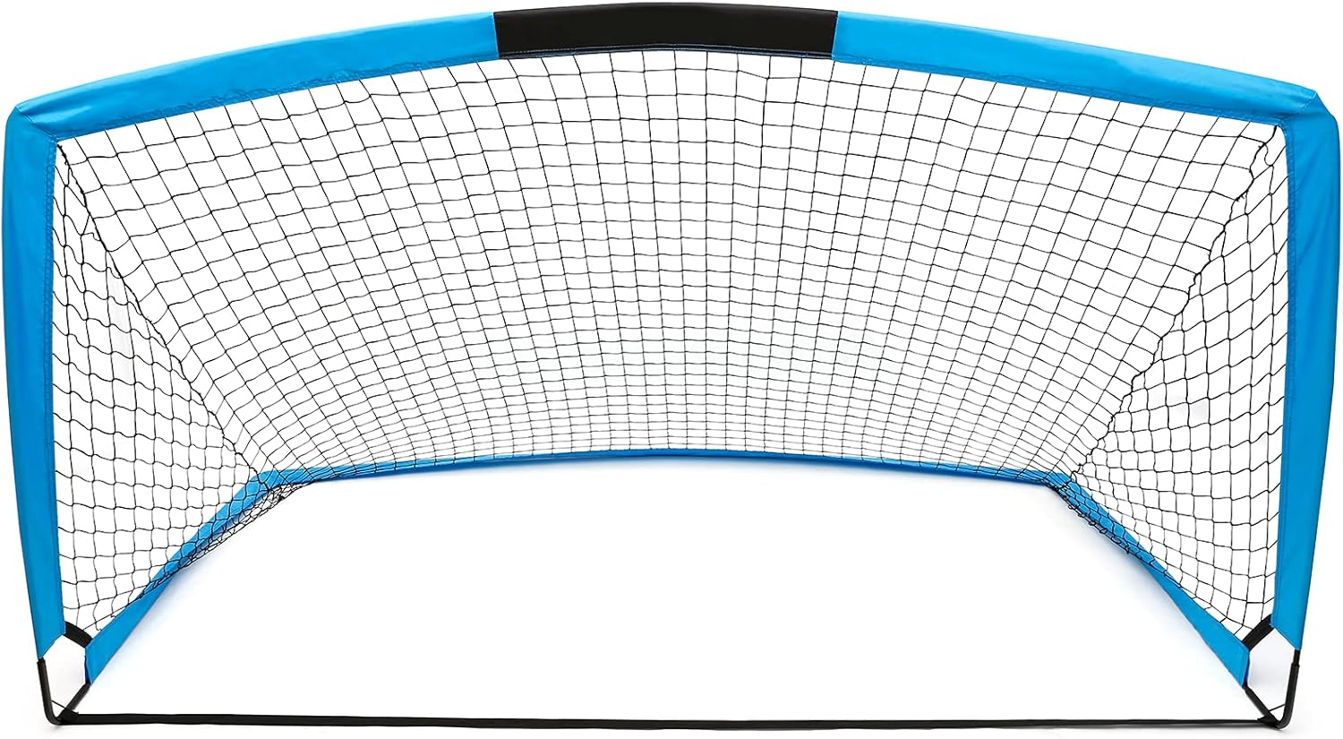 Portable Soccer Goal Folding Soccer Net(Size 6'x4') for Kids and Teens Backyard Training and Playing Games for Outdoor and Indoor Practice, with 450D Oxford Cloth Carry Bag(1 Pack, Blue) : Sports & Outdoors