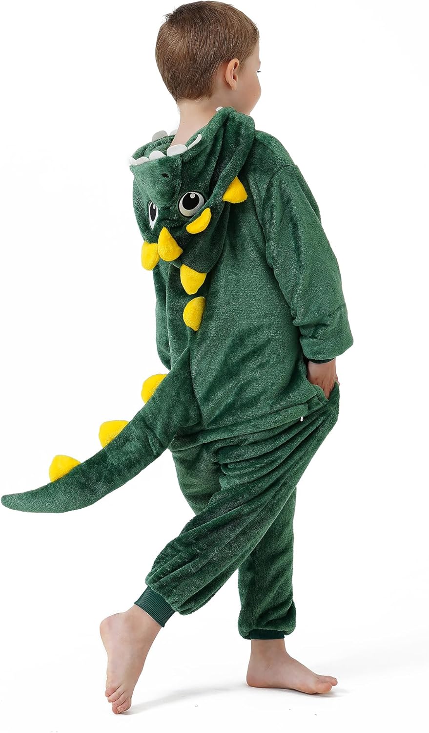 Kids Boys Girls Halloween Onesie Costume,One Piece Pajamas,Halloween Funny Animal Onesie Cosplay Costume 3-14Y - Image 4