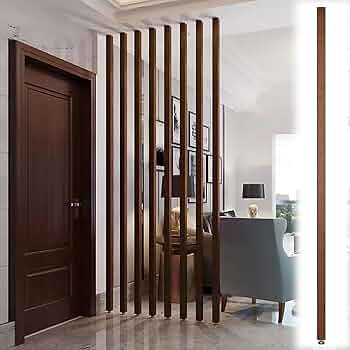 間仕切り 古い結晶ガラスを使用した木枠、パーテーション 間仕切り 古い結晶ガラスを使用した木枠、パーテーション