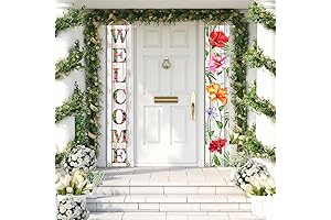 Vibrant Hello Summer Door Banner Set for Welcoming Ambiance