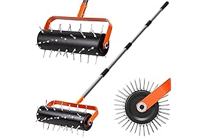 Effortless Lawn Aeration: Walensee Rolling Lawn Aerator for Healthy, Lush Lawns