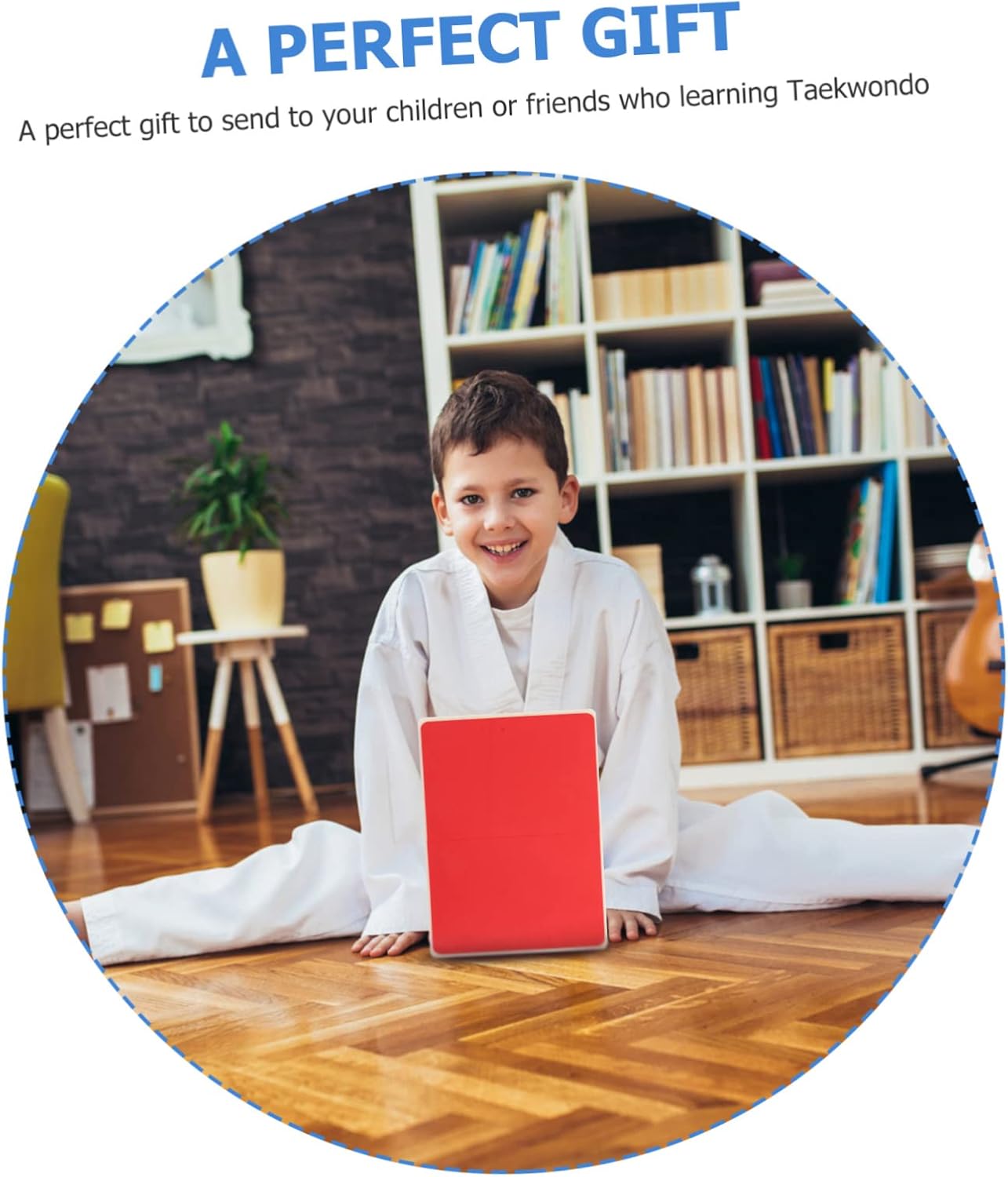 Children's Taekwondo Breaking Board Professional Plastic Training Board for Martial Arts Practice Versatile Exercise Prop for Kids for Skill Evaluation and Performance
