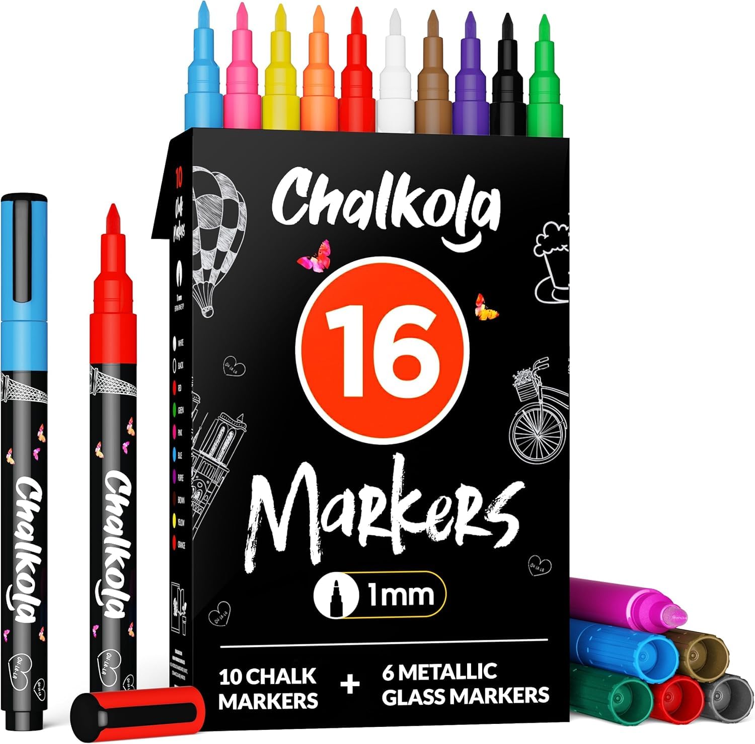 16 Chalk Marker Variation