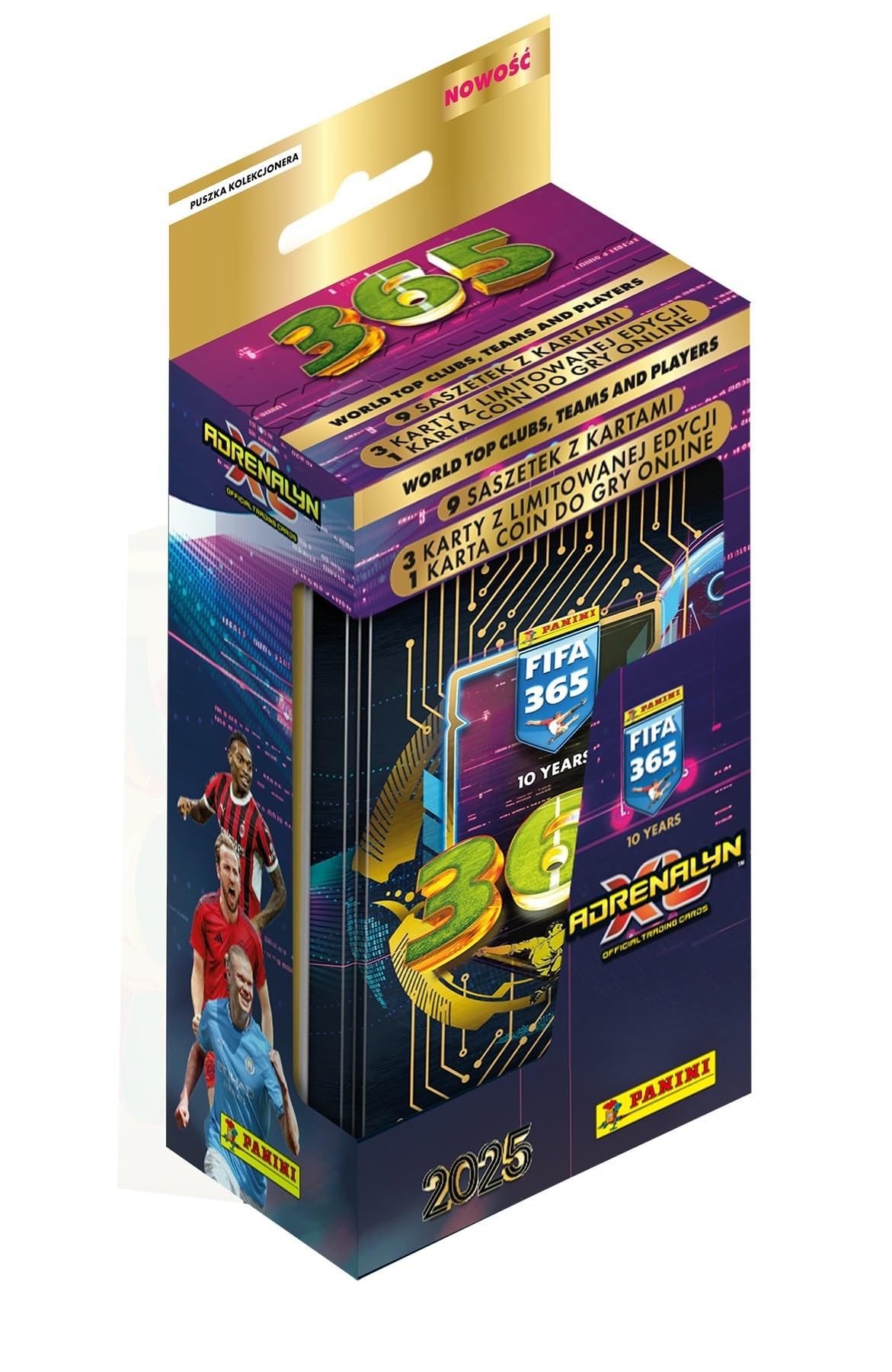 Panini FIFA 365 2025 Soccer Trading Cards Classic Tin Blind Box