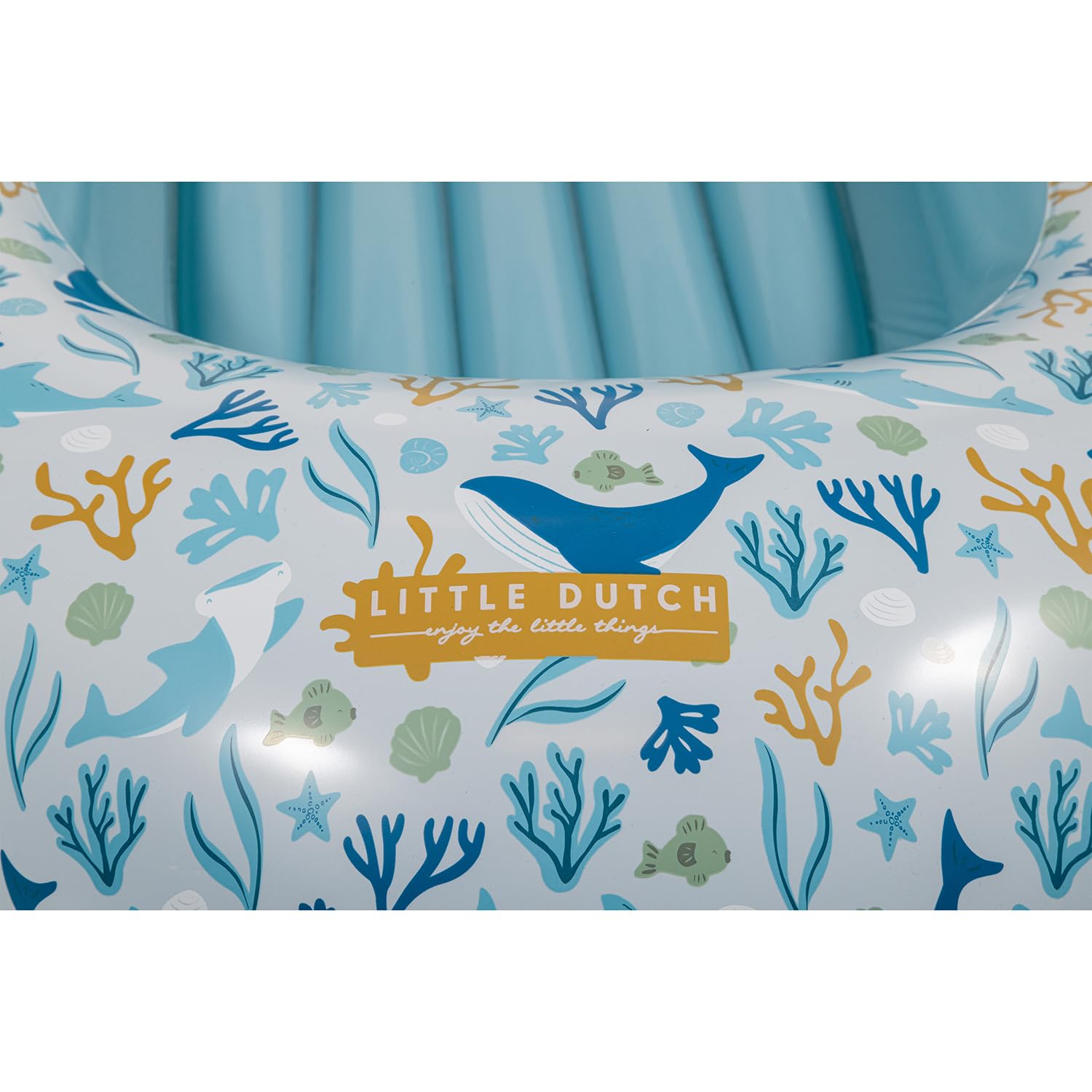 Little Dutch Boot aufblasbar für Kinder - Ocean Dreams blau