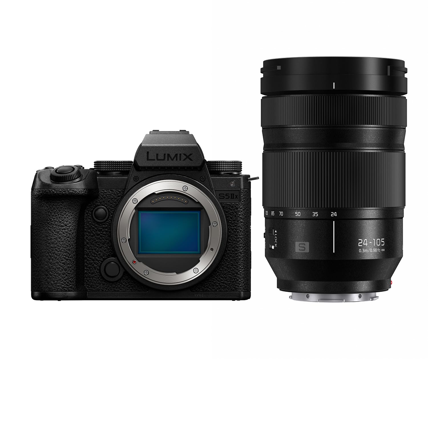 LUMIX S5Ⅱ DC-S5M2 LUMIX S 24-105mm Panasonic S5 II Camera and Panasonic S 24-105mm F4 Lens