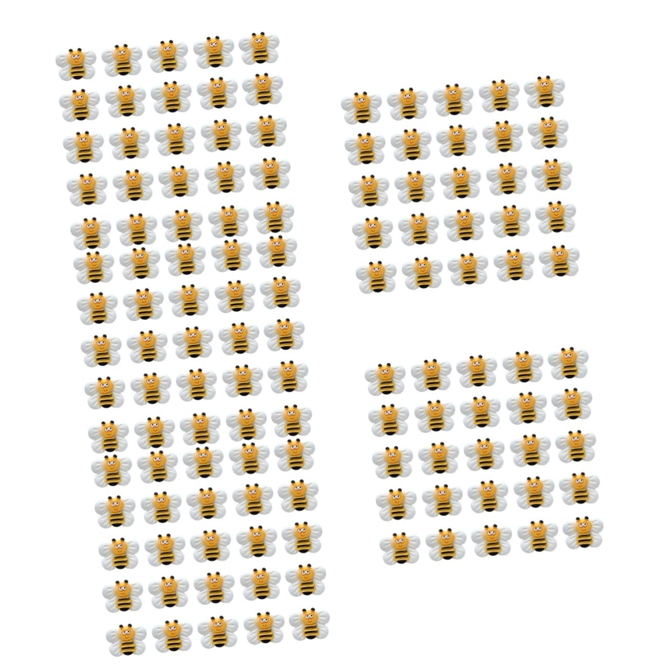MAGICLULU 125stücke Bienenförmige Pinnadeln Kompakte Dekorative Pushpins Für Pinnwände Fotos Und Ankündigungen Praktisches Zubehör Für Zuhause Und Büro Leicht Zu Lagern