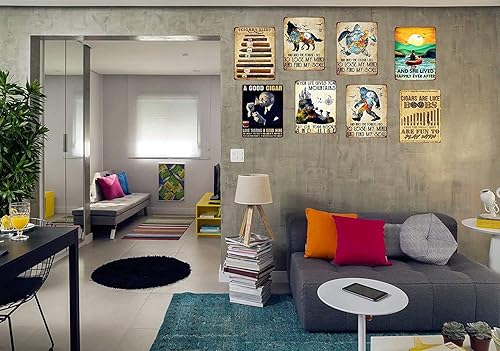 Miniatura 3 de Outory Nothing Says Home Like The Smell of Baking - Cartel de metal de lata de Navidad decoración divertida para el hogar cocina bar habitación