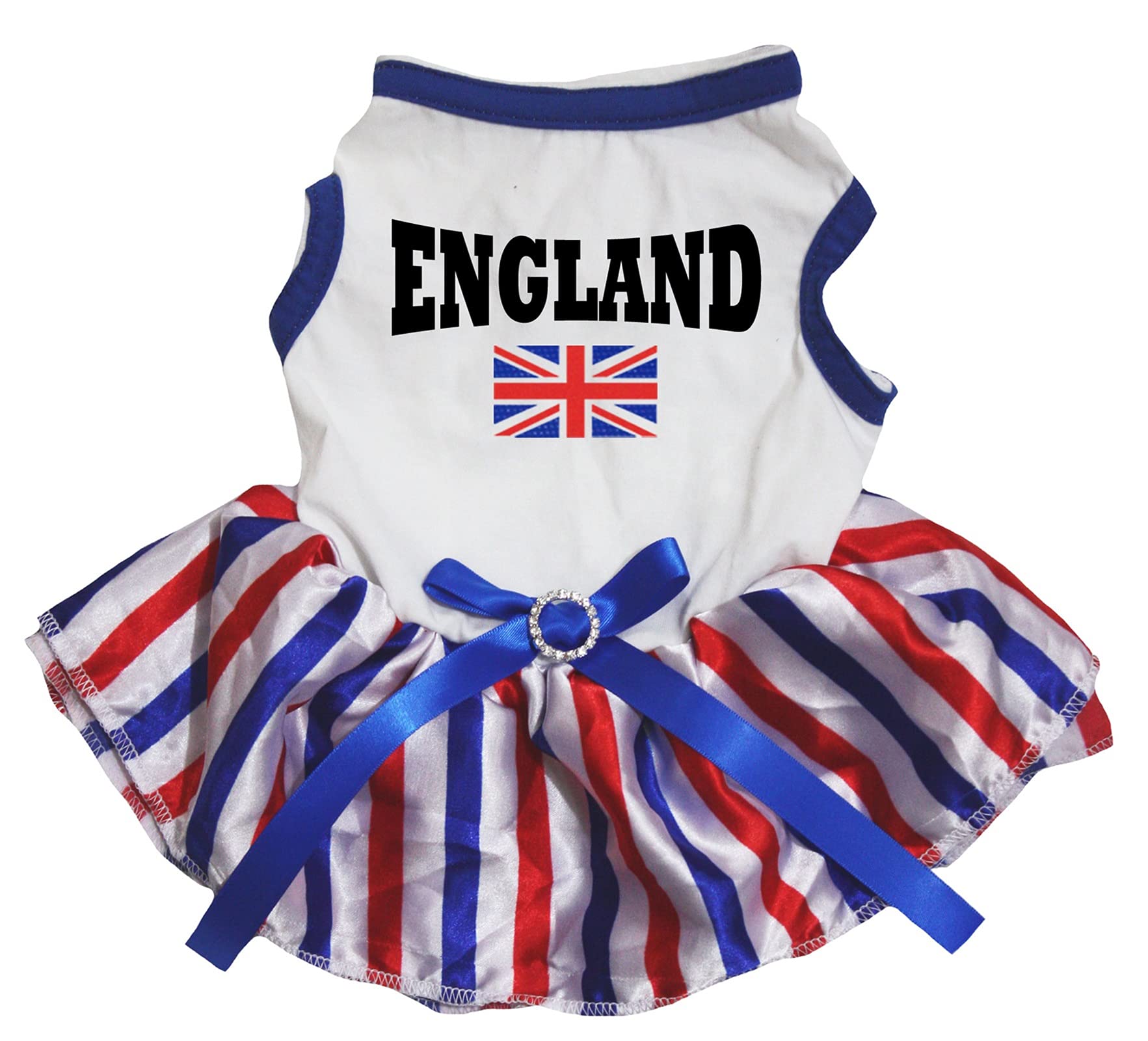 Robe pour chien drapeau Angleterre XL idéale pour les sorties au parc