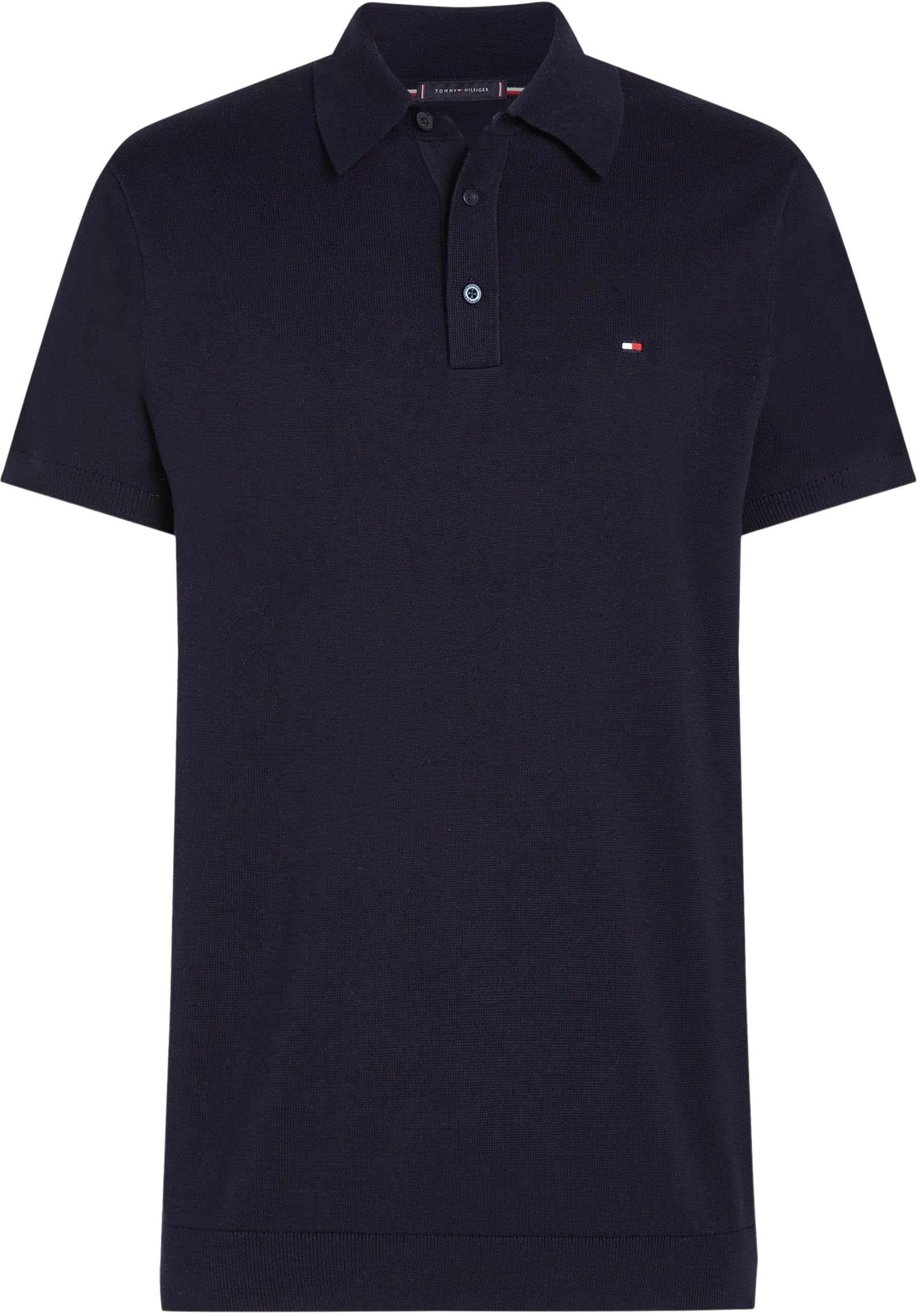 Tommy Hilfiger Męska koszulka polo z krótkim rękawem, Desert Sky, L