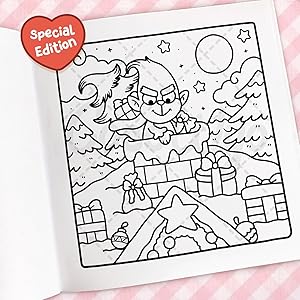Cozy Christmas: Coloring Book for Adults and Kids by Coco Wyo - Preview 4