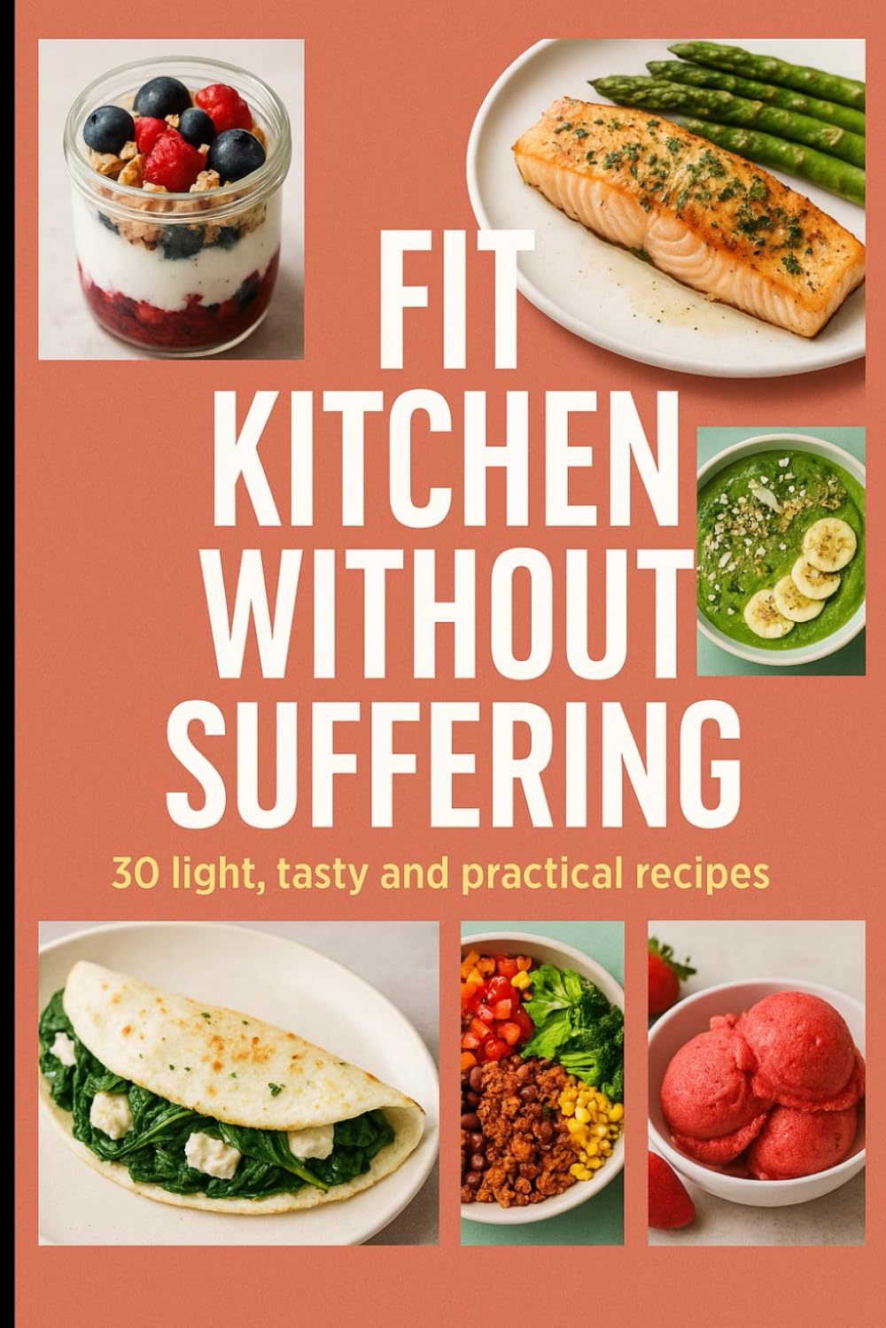Fit Kitchen Without Suffering: 30 light and delicious recipes to lose weight without starving or giving up flavor