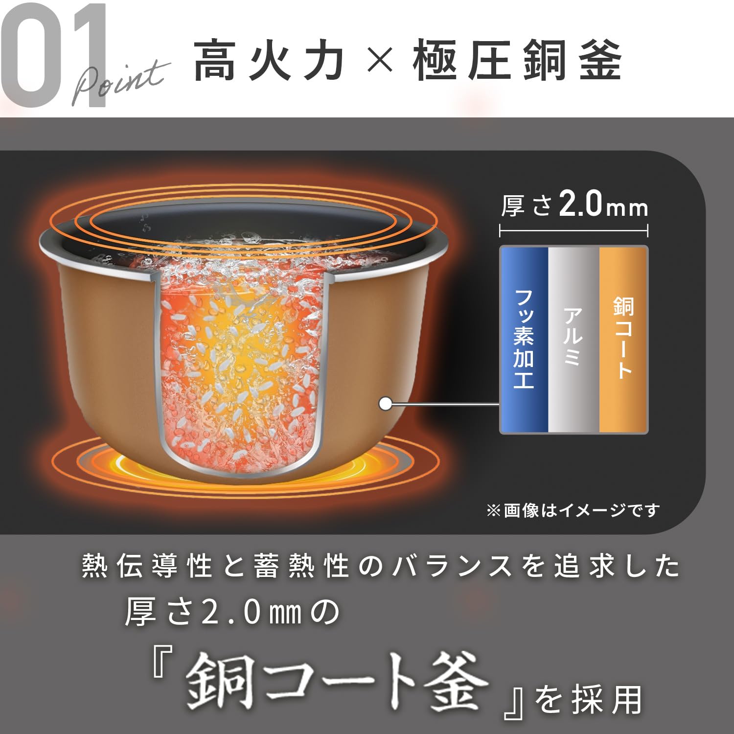 [山善] 炊飯器 5.5合 マイコン式 一人暮らし 二人暮らし 3.0mm厚釜 商品情報-調理家電-炊飯器 | 山善の商品情報サイト | YAMAZEN BOOK