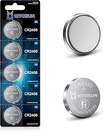 Miniatura 8 de KITOSUN Pilas CR2450 de litio de 3 V, 20 piezas de batería de litio de alta calidad para llavero de automóvil, velas de luz LED, monitor de glucosa,