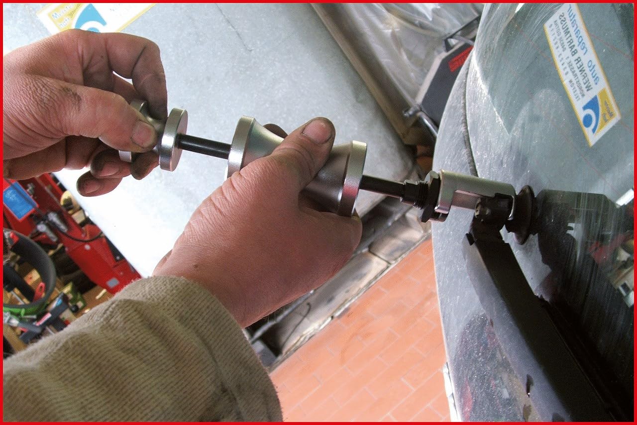 KS Tools 700.1240 Serie di Estrattori Bracci Tergicristallo, 13 Pezzi, Inserto in Gommapiuma, 1/3