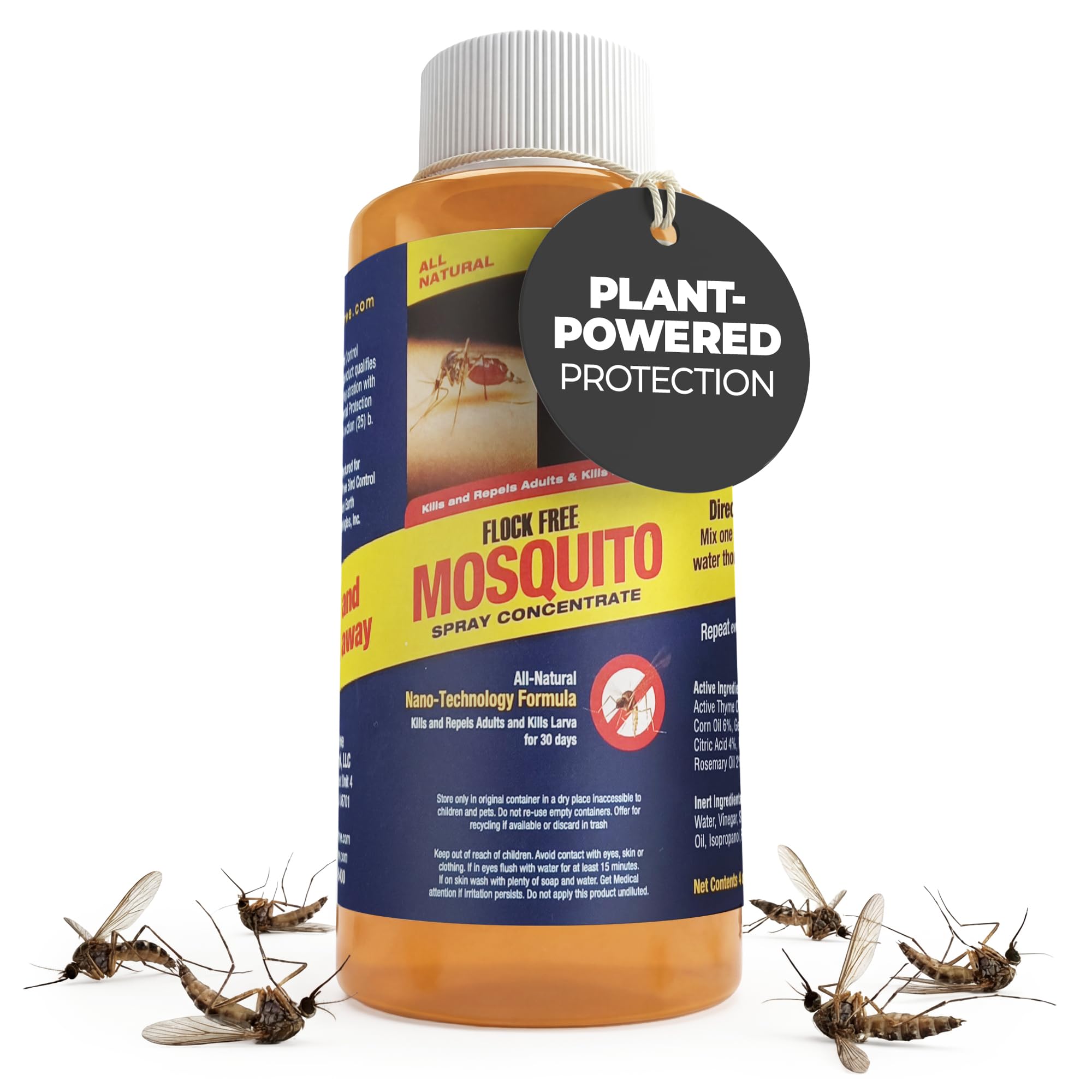 Mosquito Repellent Concentrate 4 fl oz – Makes 4 Gallons