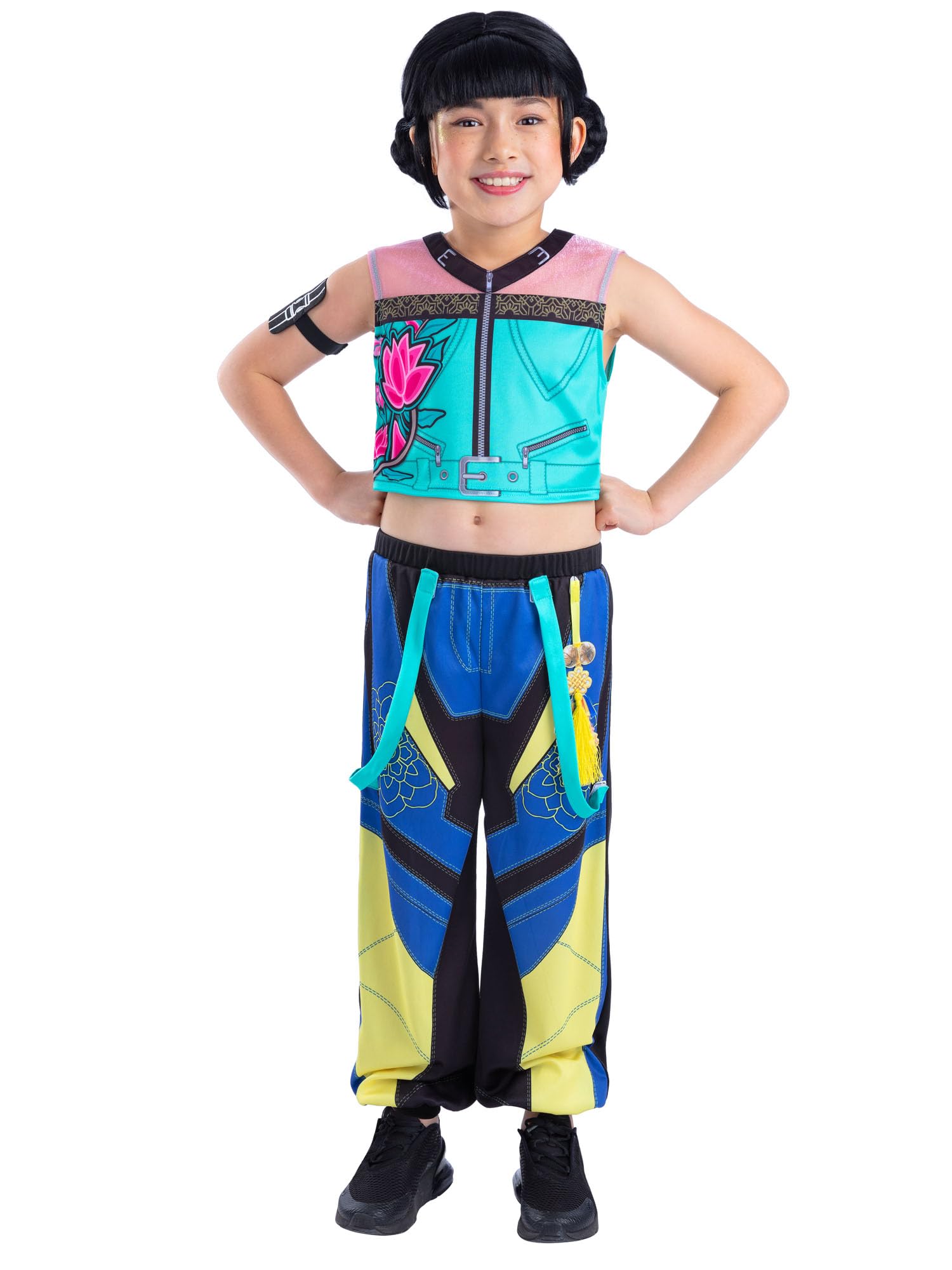 Rubies Official Netflix K-Pop Demon Hunters Zoey Child Costume, Kids Fancy Dress