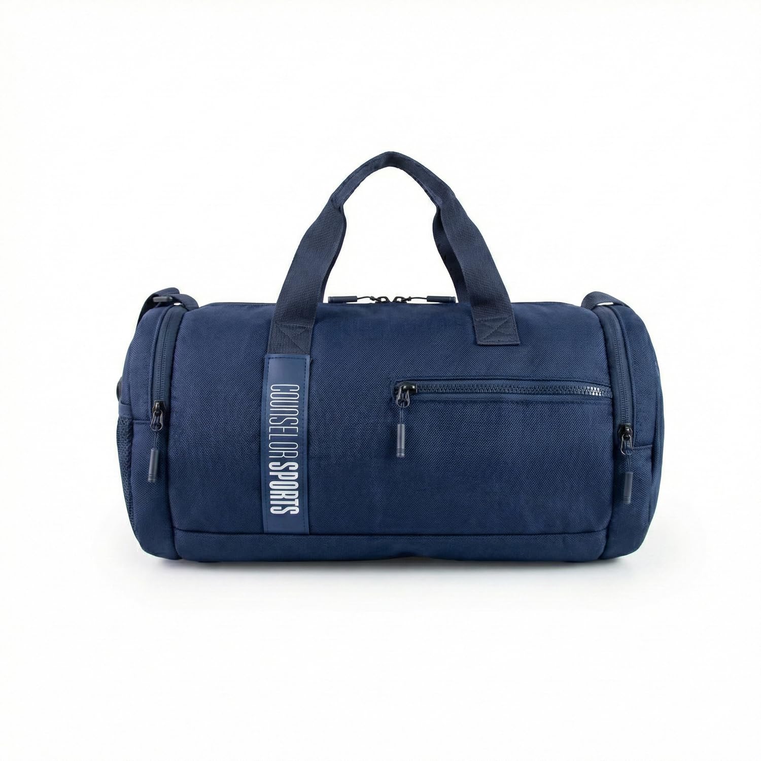 Gym Bag for Men & Women, Large Sports Duffle Bag with Shoulder Strap, Multi-Compartment Polyester Workout & Travel Bag, Beast (Navy Blue)-image-24