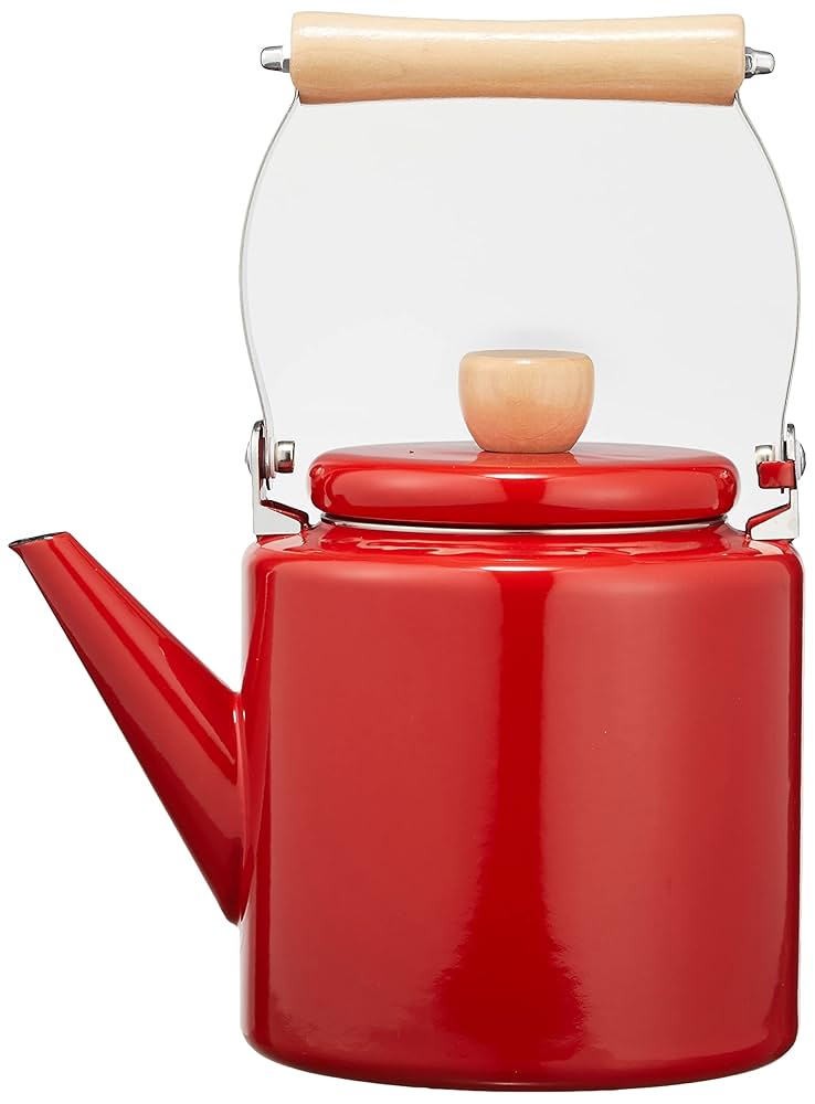 赤やかん Amazon｜パール金属 ホーロー ケトル 2.4L レッド IH対応