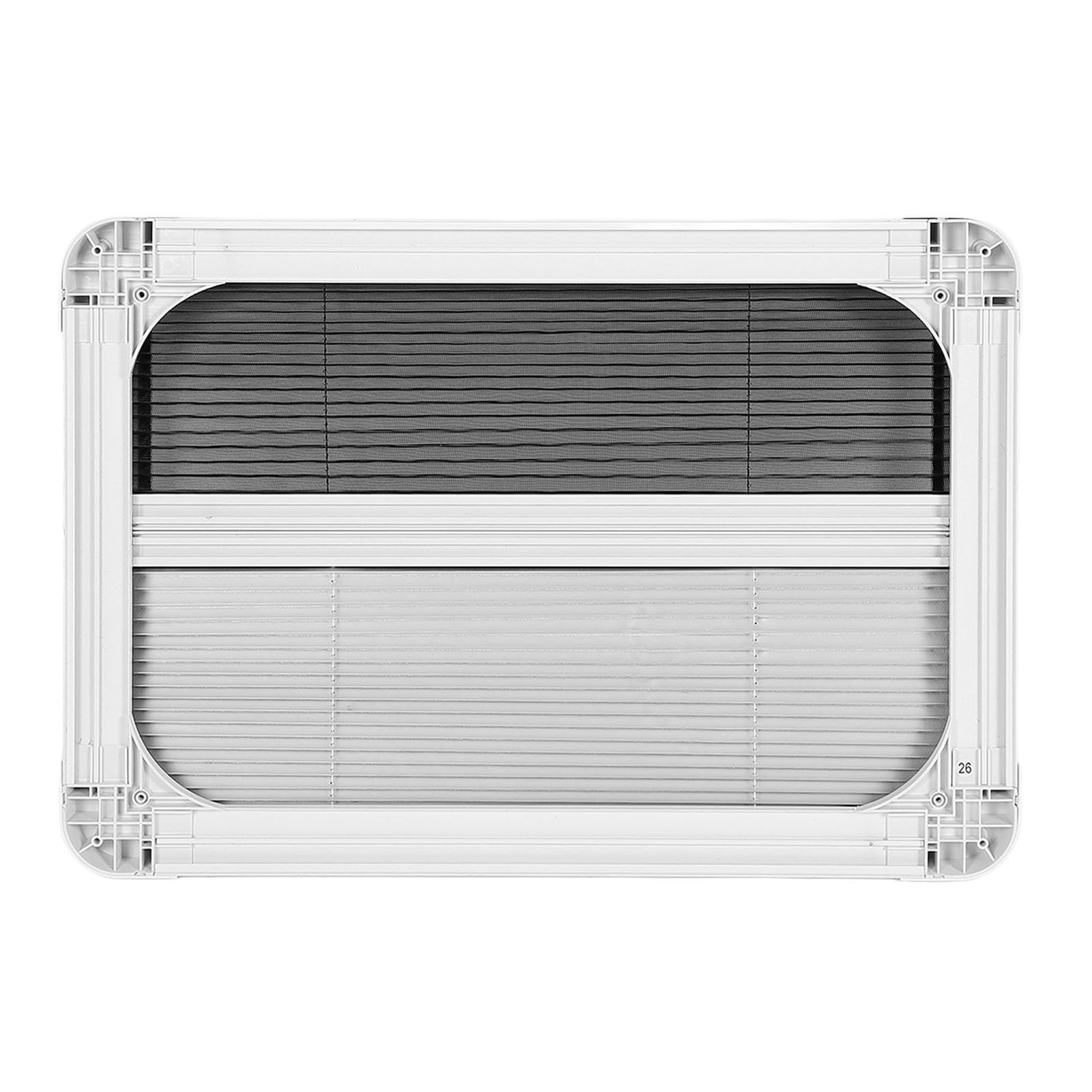 Plissee-Innenfenster für Wohnmobile, 71,1 X 50,8 cm, Praktische Bedienung, Plissee-Sichtschutzrollo, Wohnmobil-Fensterjalousien, Plissee-Rollos für Wohnmobil, Wohnmobil, Anhänger, Wohnmobil