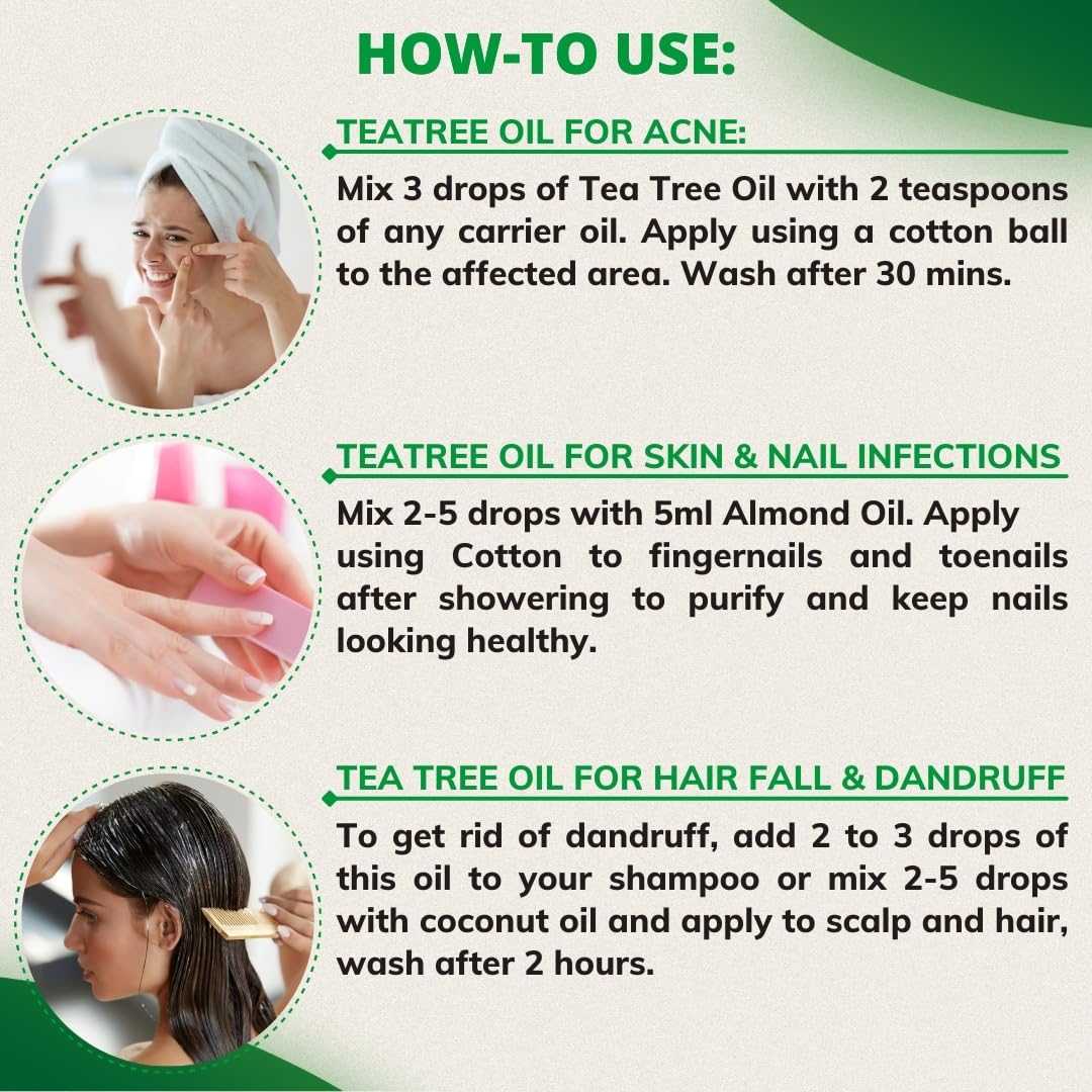 essancia - NATURALLY IN EVERY DROP Pack Of 2 Essential Oils Rosemary & Tea Tree Oils,For Skin Whitening,Thin Hair,Aromatherapy. 100% Natural,Undiluted,Pure & Therapeutic Grade Essential Oils Kit essancia - NATURALLY IN EVERY DROP Pack Of 2 Essential Oils Rosemary & Tea Tree Oils,For Skin Whitening,Thin Hair,Aromatherapy. 100% Natural,Undiluted,Pure & Therapeutic Grade Essential Oils Kit