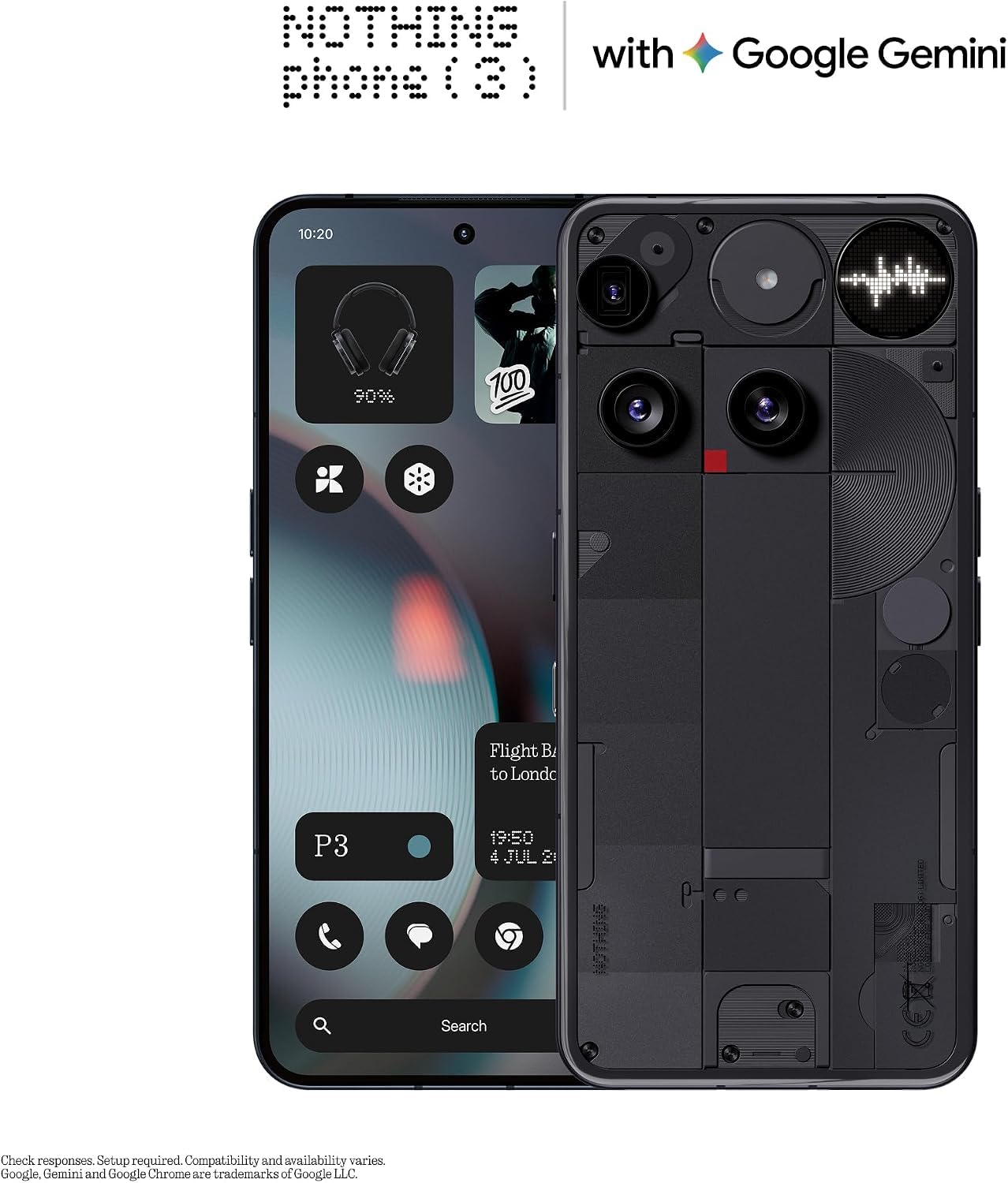 Amazon.com: Nothing Phone (3) Cell Phone, 5G Unlocked Phones 256GB