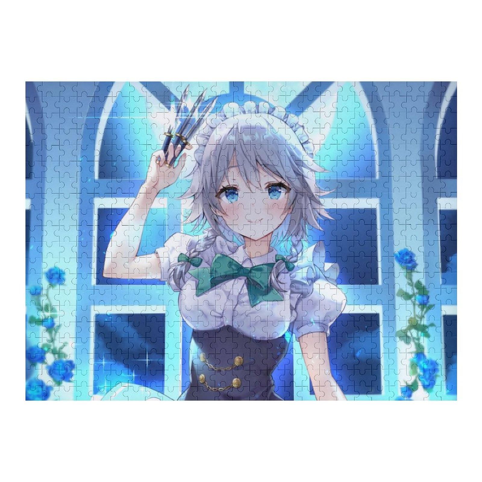 Amazon.co.jp: ジグソーパズル 東方シリーズ 十六夜咲夜 500 PCS 木製 