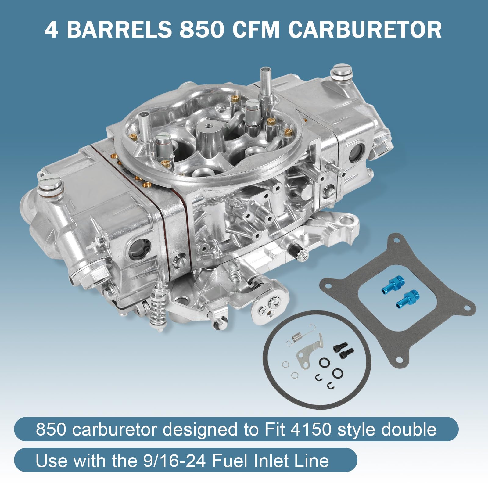 Amazon.com: RALBDX BR-67201 Carburetor 850 CFM 4 Barrel, 4150